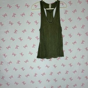 We The Free Dark Green Women's Tank Top